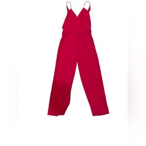 Zara basic women,s jumpsuit fuschsia size xs